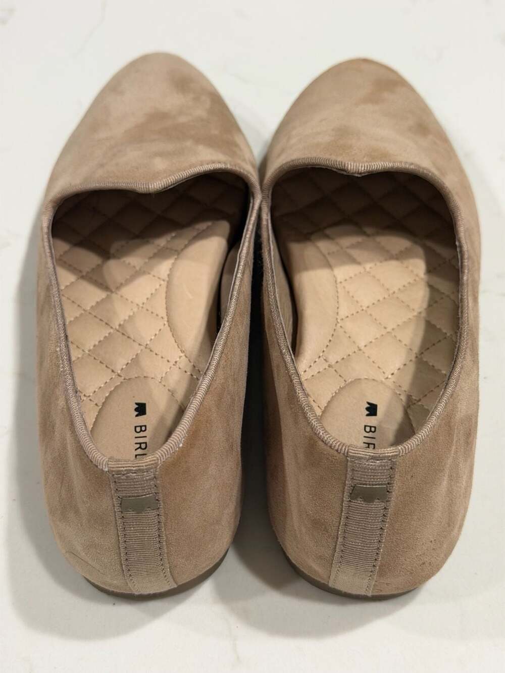 Birdies The Starling Latte Suede Leather Slip on Loafer Comfort Shoes Size 6.5 - Picture 7 of 8